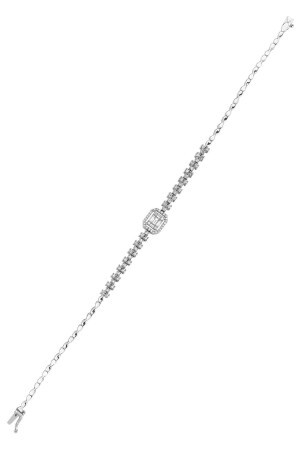 0. 83 Karat Diamant-Baguette-Armband - 1