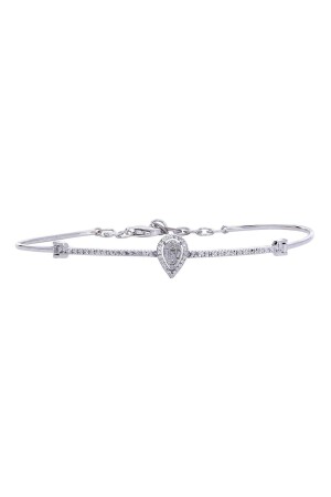 0–07 Karat Diamant-Baguette-Stein-Armband - 2