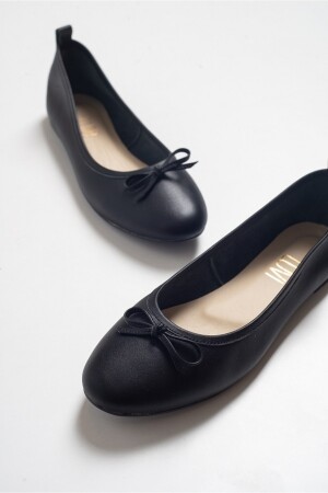 01 Black Skin Damen-Ballerinas 63-01 - 2