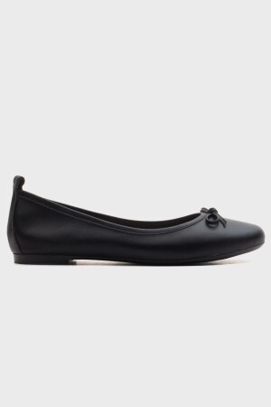 01 Black Skin Damen-Ballerinas 63-01 - 4