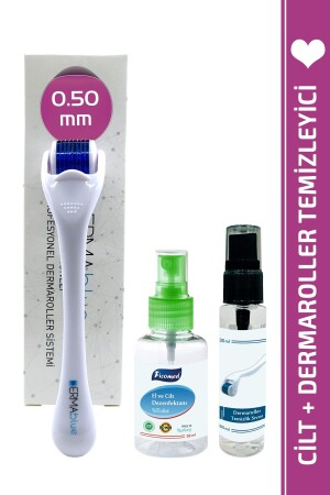 0.50mm Dermaroller 540 Titanyum Iğneli Orijinal Derma Roller 8682340850747 - 2