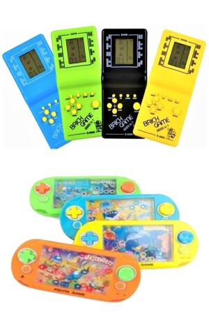 1 Stück Handheld Arcade Tetris Arcade 1 Stück Wasserring-Wurfspielkonsole Nostalgisches Spielzeugset bam510 - 4