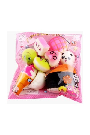 10 Adet Squishy Full Karışık Set - Yumuşacık Sık Bırak Sukuşi 10LU SUKUŞİ - 3