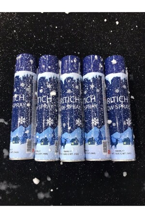 10 Stück 300 ml Schneespray / Multi-Schneespray / Kunstschneespray / Spaßschneespray 10LUKARSPREYİ - 3