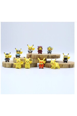 10-teiliges Pikachu, Pokemon-Figurenset 2400PI - 4