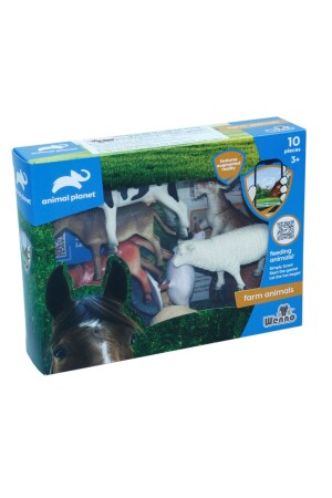 10-teiliges Tierset in Box - Farm Animals activeshopD5804a - 2