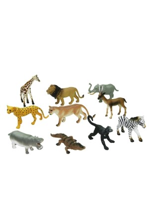 10-teiliges Tierset in Box – Wilde Tiere - 4