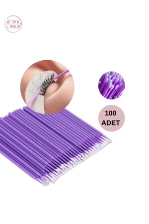 100 Adet Micro Brush Fırça - 2