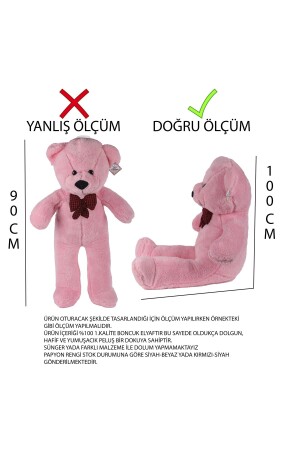 100 Cm Büyük Peluş Ayıcık Yerli Üretim - 9