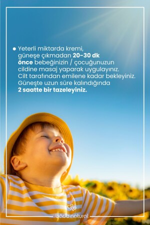 %100 Doğal Ve Mineral Filtreli 50 Spf Yüksek Korumalı Çocuk Güneş Koruyucu Stick - 7