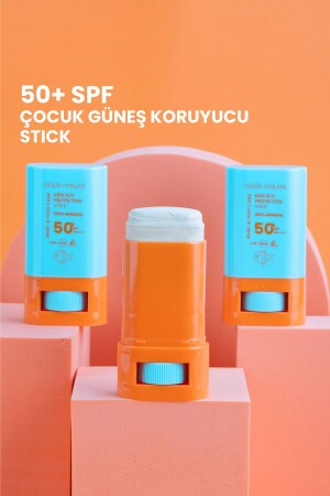 %100 Doğal Ve Mineral Filtreli 50 Spf Yüksek Korumalı Çocuk Güneş Koruyucu Stick - 8