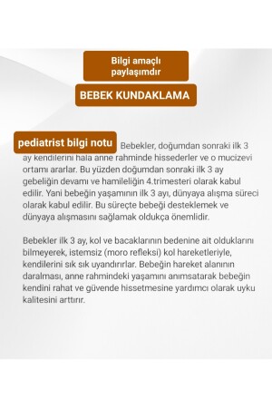 Pamuklu Çift Katlı Penye Kız-erkek Yenidoğan-bebek Kundak Battaniye Ekru-ayıcık PH10203BPB - 7