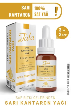 100 % reines und natürliches Johanniskrautöl, kaltgepresst, 20 ml - 1