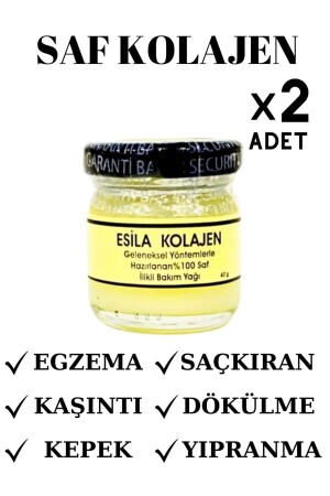 %100 Saf Ilik Yağı Bakımı - Saç Dökülmesine Mucize Etki - 2 Adet 40 Ml Boyutunda - Aylık Kür TYC3DJ3LWN169165664795609 - 3