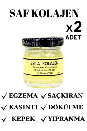 %100 Saf Ilik Yağı Bakımı - Saç Dökülmesine Mucize Etki - 2 Adet 40 Ml Boyutunda - Aylık Kür TYC3DJ3LWN169165664795609 - 4