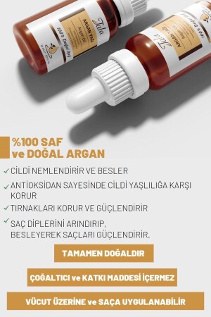 %100 Saf Ve Doğal Argan Yağı 20 Ml - 9