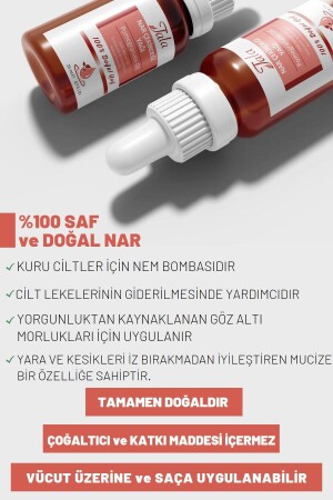 %100 Saf Ve Doğal Nar Çekirdeği Yağı Soğuk Sıkım 20 Ml - 8