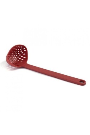 10047 Scoop Straining Ladle Red - Kepçe Kevgir 5028420100471 - 2