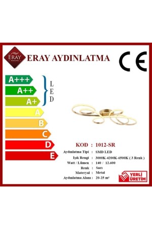 1012-sr Gelber LED-Kronleuchter 1012-SR - 6