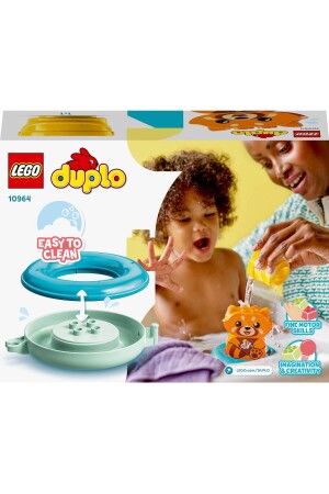 10964 ® Duplo® Banyo Zamanı Eğlencesi: Yüzen Kırmızı Panda, 5 Parça, -1,5 Yaş RS-L-10964 - 9