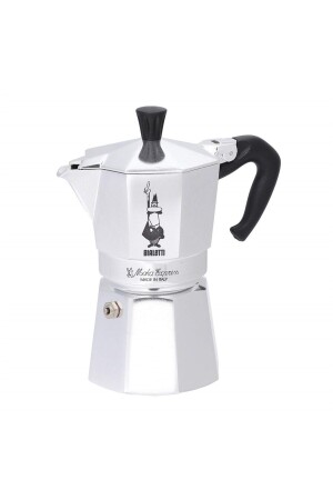 1164 Hellgraue Moka-Express-Kaffeemaschine - 1