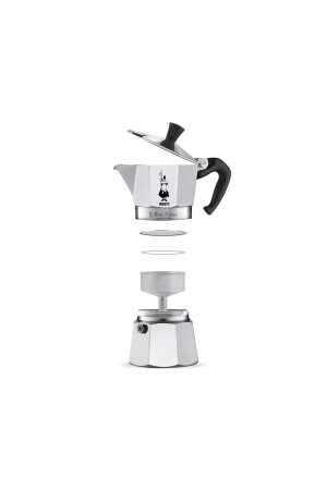 1164 Hellgraue Moka-Express-Kaffeemaschine - 6