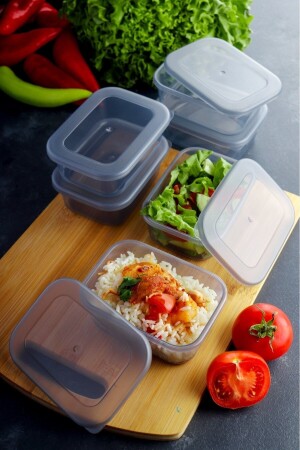 12 Adet Lunch Box Kahvaltılık Saklama Kabı TYC00826180557 - 5