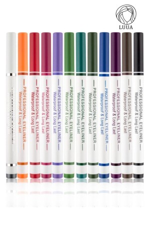 12-Farben-Stift-Eyeliner-Set - 1