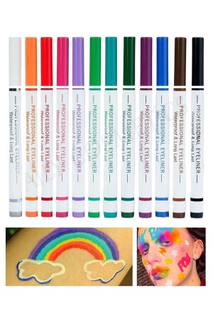 12-Farben-Stift-Eyeliner-Set - 2