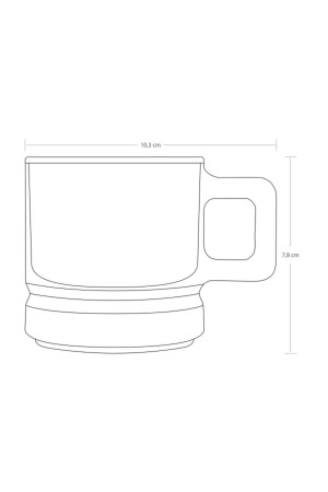 12-teiliges Glasbecher-Set mit 195 cm³ Fassungsvermögen - 5