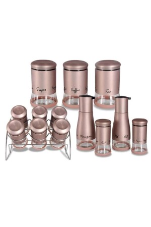 13 Parça Rosegold Cam Baharat Seti G1881 Fma05168 10003799 - 2