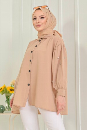 13022-BEIGE Tunika - 1