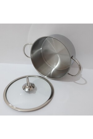 14 cm kleiner Stahltopf zum Kochen von Eiern, Milch, Suppe, Lebensmittel, Heiztopf für das Heimbüro TYC00509860699 - 5