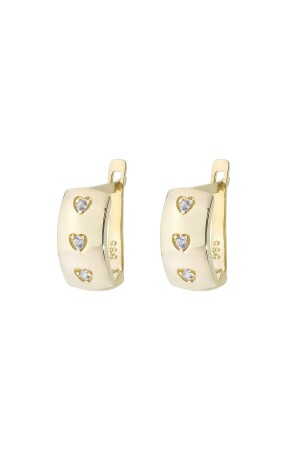 14 Karat Gold Tiny Hearts Damenohrringe GT-7010-7010 - 4