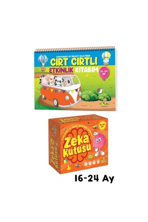 16-24 Ay Konuşmayı Geliştiren Cırt Cırtlı Etkinlik Kitabı Ve Zeka Kutusu ykz54 - 2