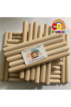 16 Paar Rhythm Sticks Set (32 Stück) Rhythm Sticks - 10