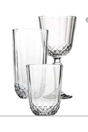 18-teiliges Glas- und Steakset der Diony-Serie DIONY 18S - 1