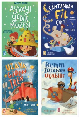 2. 3. 4. Lesebücher im Klassenzimmer Ayvayi Ate Museum und Melodi 8-Bücher-Set – Mert Arık – Anıl Basışıl - 4