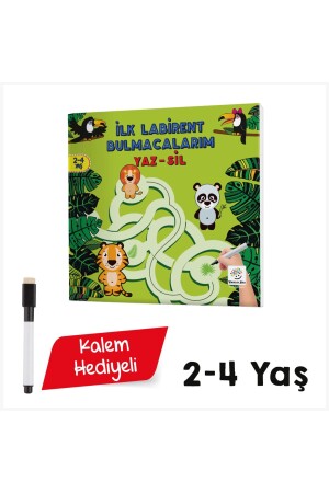 2-4 Yaş Mucit Karınca Yaz-sil Serisi - Ilk Labirent Bulmacalarım - 3