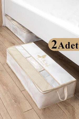 2 Adet Pencereli Baza Altı Düzenleyici Hurç 70x32x20 - 2