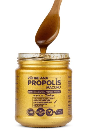 2 Adet Propolis Macunu - Beta Glukan Ve Ginseng Katkılı Orjinal Hologramlı Ürün - 5