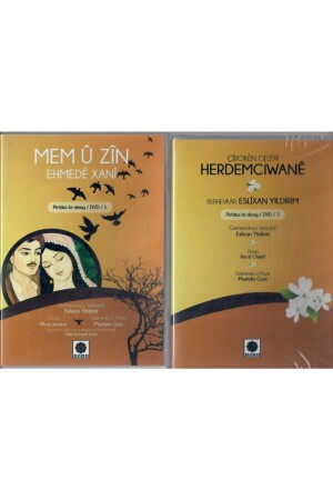 2 Adet Set :mem Ü Zin Pirtüka Bi Deng-dvd 1 - Çiroken Geleri Herdemcıwane Dvd 2 hkl6930184 - 2