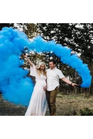 2 Stück Baby Gender Reveal Party Blue Smoke Gender Reveal Blue Smoke - 2