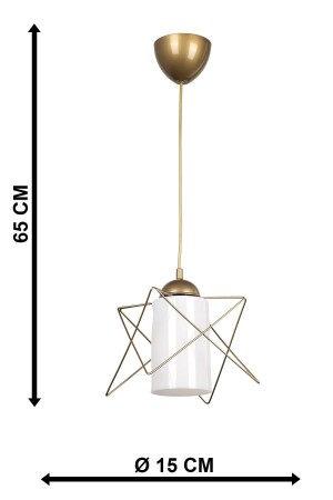 2 Stück Modes Wire Single Pendelleuchte Antikweißes Acryl - 5