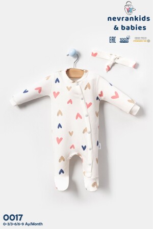 2-teiliges Bio-Pastell-Jumpsuit-Set für Neugeborene für Babys - 1