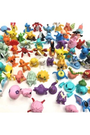 20 Adet Pokemon Mini Figür Oyuncaklar (pikachu Garantili) - 2