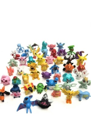 20 Adet Pokemon Mini Figür Oyuncaklar (pikachu Garantili) - 4