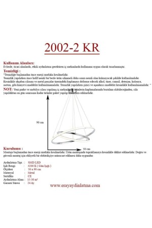 2002-2 Chrom-LED-Kronleuchter 2002-2 KR - 5