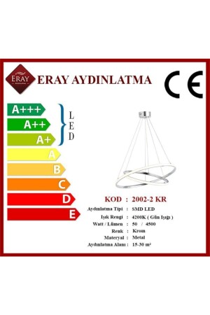 2002-2 Chrom-LED-Kronleuchter 2002-2 KR - 6