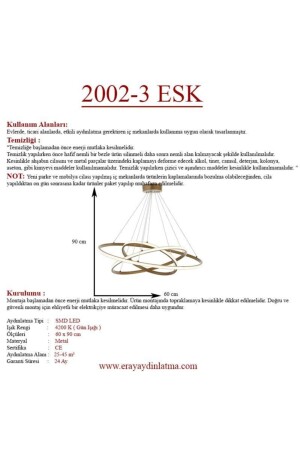 2002-3 Eskitme Led Avize - 6